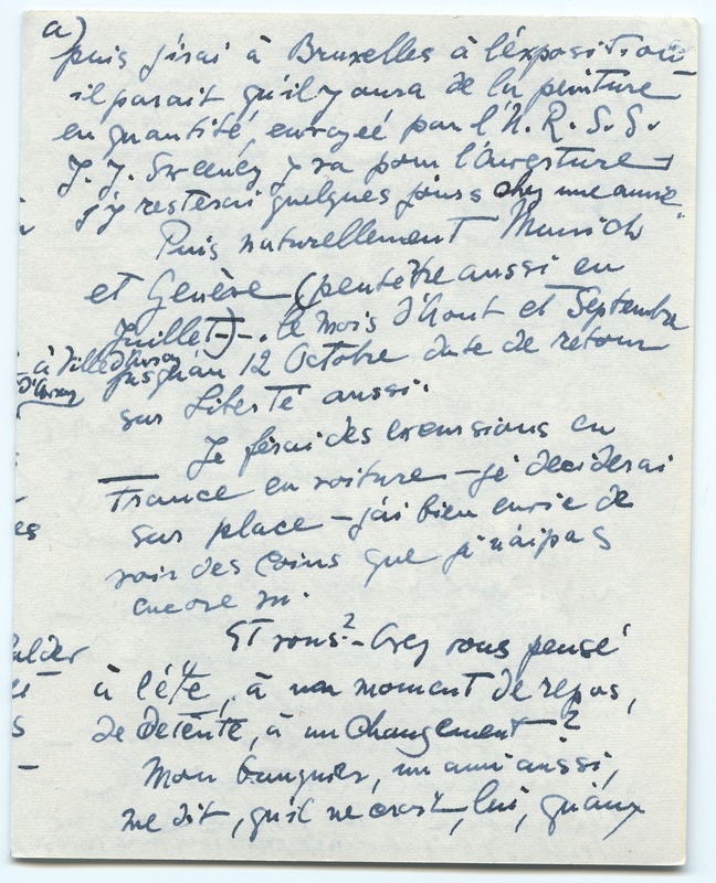 Lettre de Barbara Church à Jean Paulhan (21 février 1958) Lettre de Barbara Church à Jean Paulhan (21 février 1958)