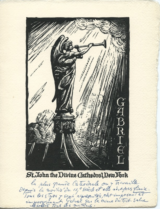 Lettre de Barbara Church à Jean Paulhan (12 août 1955) Lettre de Barbara Church à Jean Paulhan (12 août 1955)