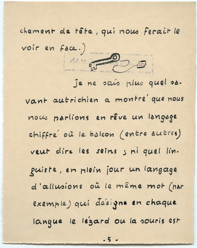 Lettre de Jean Paulhan à Barbara Church (décembre 1935)