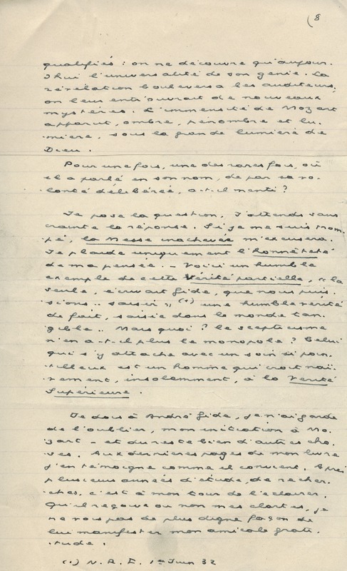 Lettre de Henri Ghéon à Jean Paulhan, 1932-08-02