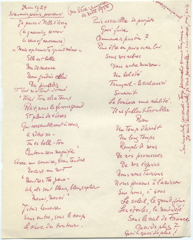 Lettre de Barbara Church à Jean Paulhan (7 février 1957)