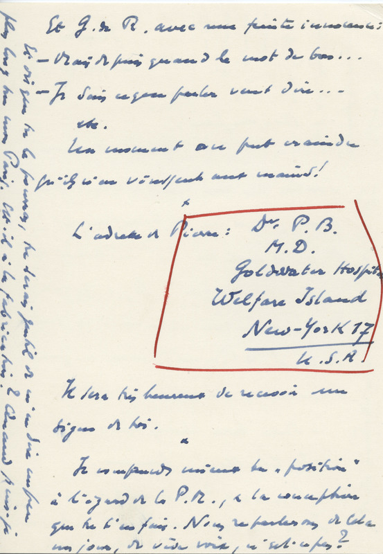 Lettre de Léon Bopp à Jean Paulhan, 1956-08-15