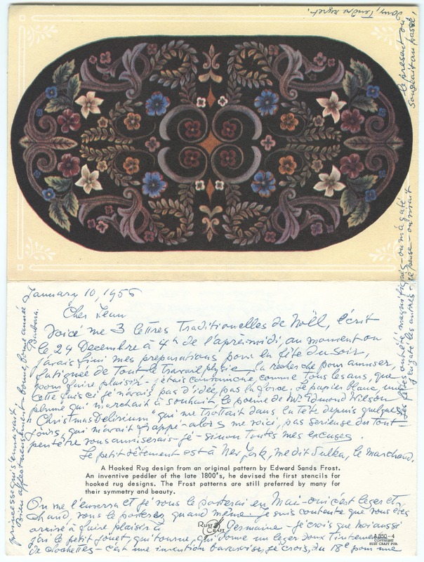 Lettre de Barbara Church à Jean Paulhan (1er octobre 1956)