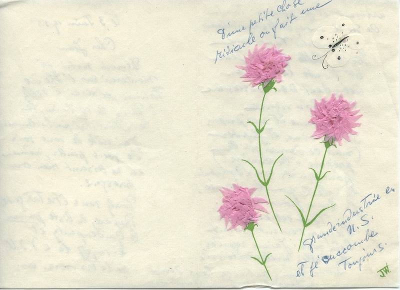 Lettre de Barbara Church à Jean Paulhan (3 juin 1955)