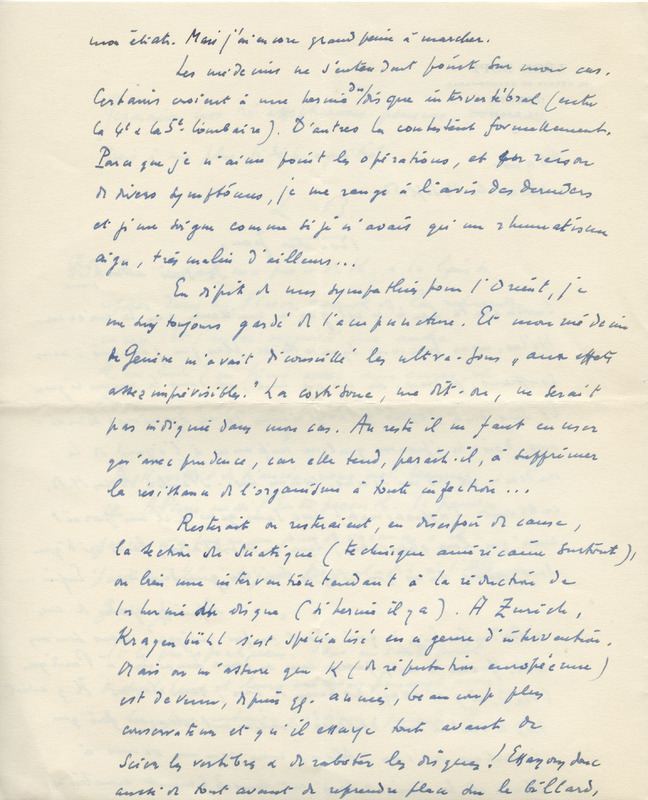 Lettre de Léon Bopp à Jean Paulhan, 1952-09-14