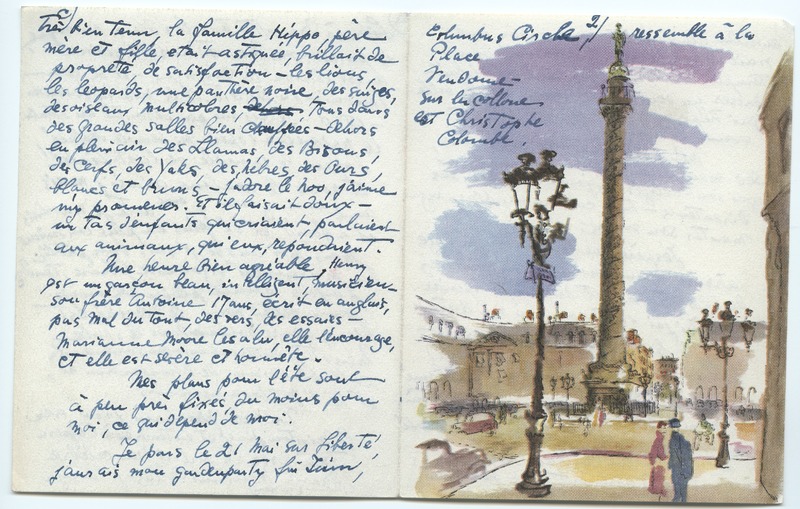 Lettre de Barbara Church à Jean Paulhan (21 février 1958) Lettre de Barbara Church à Jean Paulhan (21 février 1958)