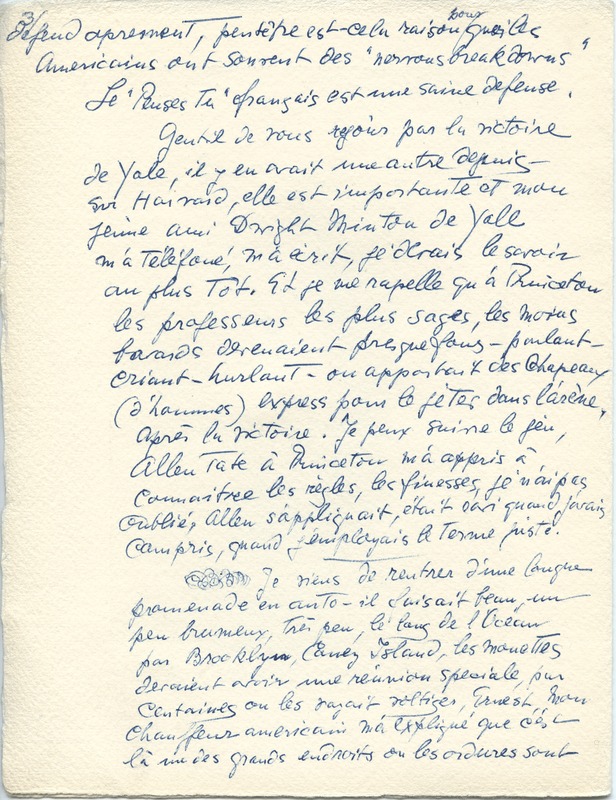 Lettre de Barbara Church à Jean Paulhan (12 août 1955)