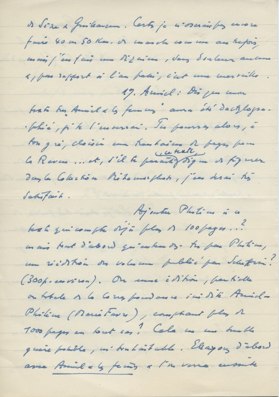 Lettre de Léon Bopp à Jean Paulhan, 1953-12-02