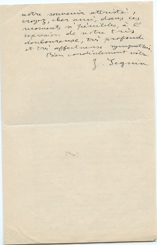 Lettre de Julien Vocance à Jean Paulhan (21 mars 1931)