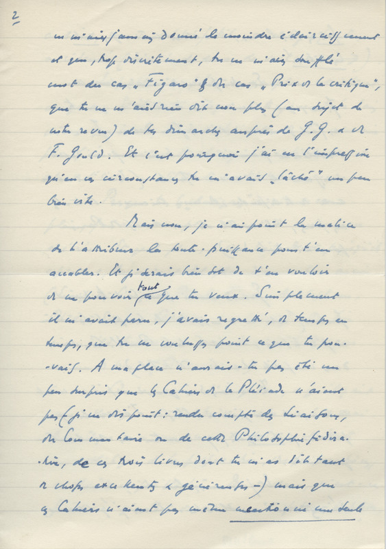 Lettre de Léon Bopp à Jean Paulhan, 1953-05-11