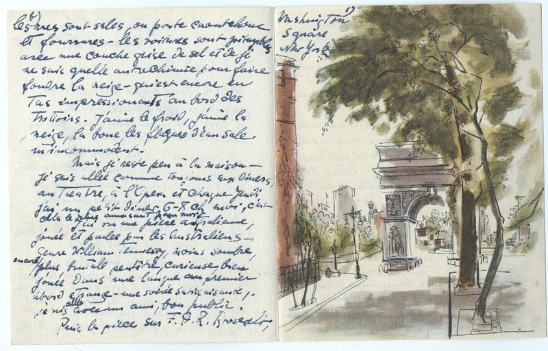 Lettre de Barbara Church à Jean Paulhan (21 février 1958) Lettre de Barbara Church à Jean Paulhan (21 février 1958)