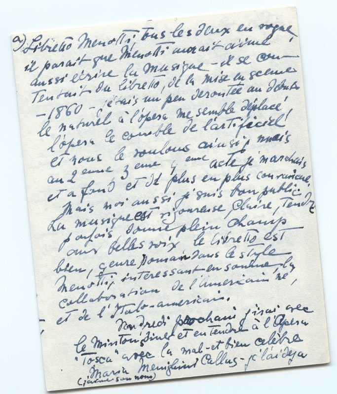 Lettre de Barbara Church à Jean Paulhan (21 février 1958) Lettre de Barbara Church à Jean Paulhan (21 février 1958)