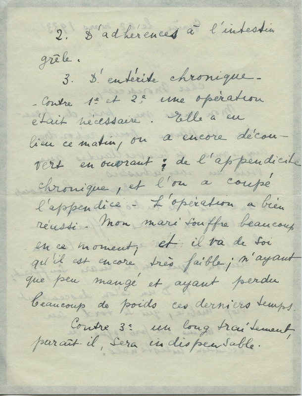 Lettre de Léon Bopp à Jean Paulhan, 1933-03-22