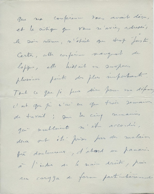 Lettre d'Adrienne Monnier à Jean Paulhan, 1931-03-29