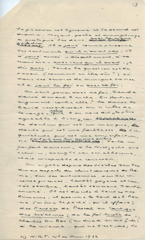 Lettre de Henri Ghéon à Jean Paulhan, 1932-08-02