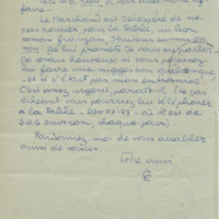 Lettre de Claude Elsen à Jean Paulhan, 1951-04-03