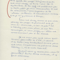 Lettre de Claude Elsen à Jean Paulhan, 1958-06-25