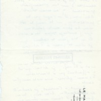 Lettre de Marcel Arland à Jean Paulhan, 1957