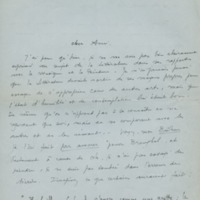 Lettre d'Adrienne Monnier à Jean Paulhan, 1927-02-14