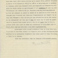 Lettre de Ramon Fernandez à Jean Paulhan (8 septembre 1932)