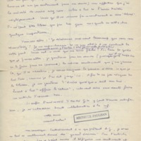 Lettre de Marcel Arland à Jean Paulhan, 1927