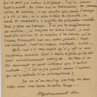 Lettre de Roger Martin du Gard à Jean Paulhan, 1951-05-27