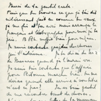 Lettre de Bertha Rhodes à Jean Paulhan, 1935-04-30