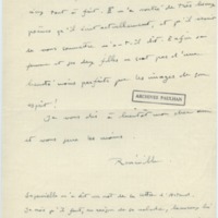 Lettre d'André Rolland de Renéville à Jean Paulhan, 1932-09