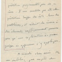 Lettre d'André Rolland de Renéville à Jean Paulhan, 1933-03-04