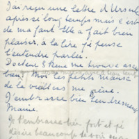 Lettre de Bertha Rhodes à Jean Paulhan, 1951-02-16