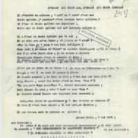 Lettre d'Armand Robin à Jean Paulhan (1958)