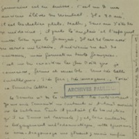 Lettre de Marcel Arland à Jean Paulhan, 1932
