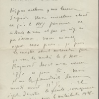 Lettre de Roger Allard à Jean Paulhan, 1926