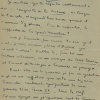 Lettre de Marcel Arland à Jean Paulhan, 1932