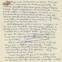 Lettre de Marcel Arland à Jean Paulhan, 1955