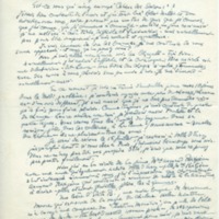 Lettre de Barbara Church à Jean Paulhan (3 juillet 1957)