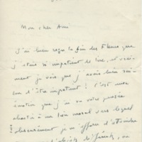 Lettre d'André Rolland de Renéville à Jean Paulhan, 1936-10-07