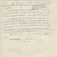 Lettre de Marcel Arland à Jean Paulhan, 1926