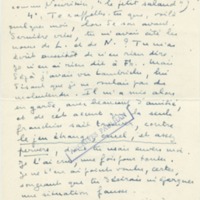 Lettre de Marcel Arland à Jean Paulhan, 1957