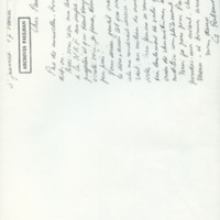 Lettre de Georges Ribemont-Dessaignes à Jean Paulhan, 1951
