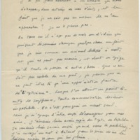 Lettre d'André Rolland de Renéville à Jean Paulhan, 1956-01-12