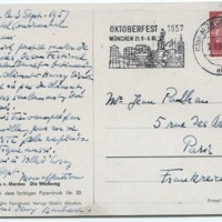 Lettre de Barbara Church à Jean Paulhan (3 septembre 1957)