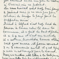 Lettre de Bertha Rhodes à Jean Paulhan, 1934-02-14