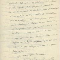 Lettre d'André Rolland de Renéville à Jean Paulhan, 1931-12-12