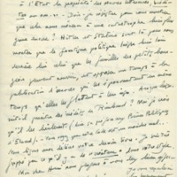 Lettre d'André Rolland de Renéville à Jean Paulhan, 1950-03-17