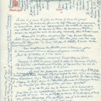 Lettre de Barbara Church à Jean Paulhan (14 octobre 1958)