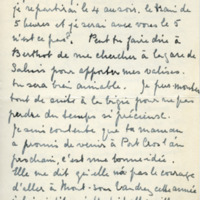 Lettre de Bertha Rhodes à Jean Paulhan, 1931-08-23
