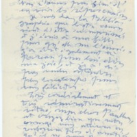 Lettre de Julien Vocance à Jean Paulhan (15 février 1952)