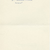 Lettre de Marcel Arland à Jean Paulhan, 1957