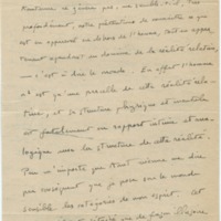 Lettre d'André Rolland de Renéville à Jean Paulhan, 1932-09-21
